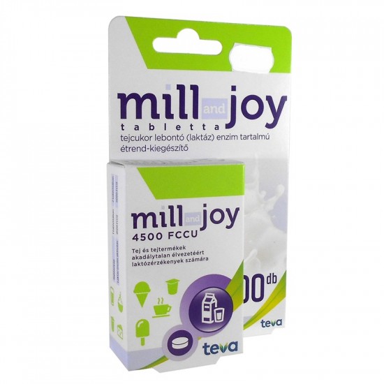 Mill and Joy laktaz enzim tabletta 100 db